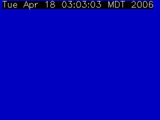 View inside the bird box at Tue Apr 18 03:03:03 MDT 2006