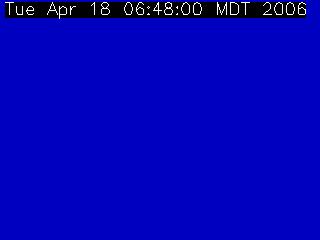 View inside the bird box at Tue Apr 18 06:48:01 MDT 2006